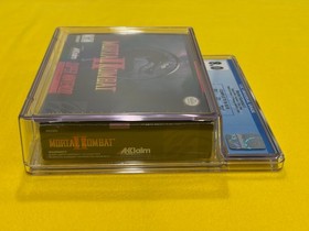 Mortal Kombat 2 (CGC 8.0 CIB with CGC 6.0 GUIDE!!!) Super Nintendo SNES not WATA