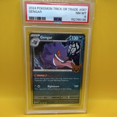 Gengar (Cosmos Holo) 057/091 Trick or Trade Booster Bundle 2024