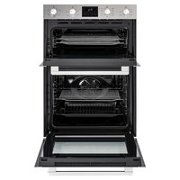 Belling Double Multifunction Electric Built-In Oven Stainless Steel BEL BI903MFC
