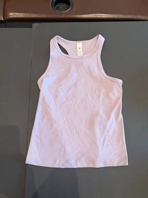 Lululemon Align Waist-Length Racerback Tank Top Lavender Dew Size 4