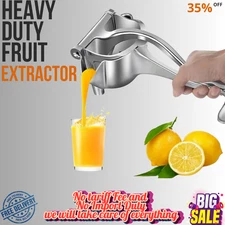 Heavy Duty Manual Fruit Juicer Premium Extractor Hand Press Lemon Squeezer z