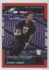 2017 Panini Donruss Rookies Press Proof Red Sidney Jones #351 4a0