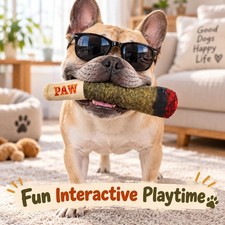 Dog Chew Toys for Aggressive Chewers,Indestructible Tough Durable Squeaky DogToy