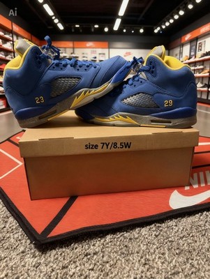 VNDS Jordan 5 Laney Size 7Y/8.5W Super Clean With Replacement Box