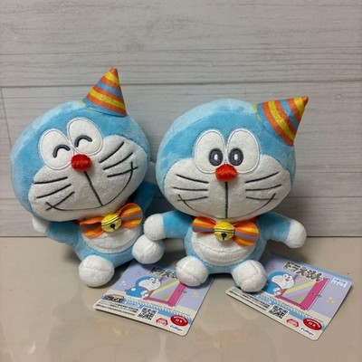 Brand new with tags, unused Doraemon birthday stuffed toy prize 2024