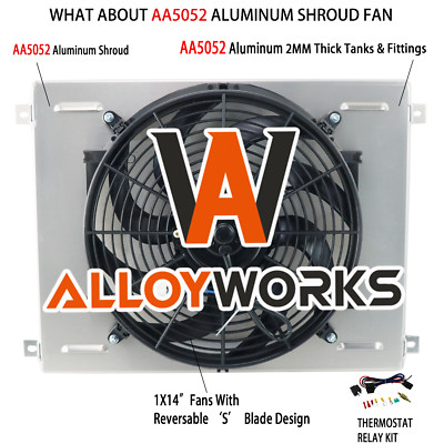 Shroud Electric Fan For 1966-1970 Ford Mustang Falcon Torino Mercury Cougar.