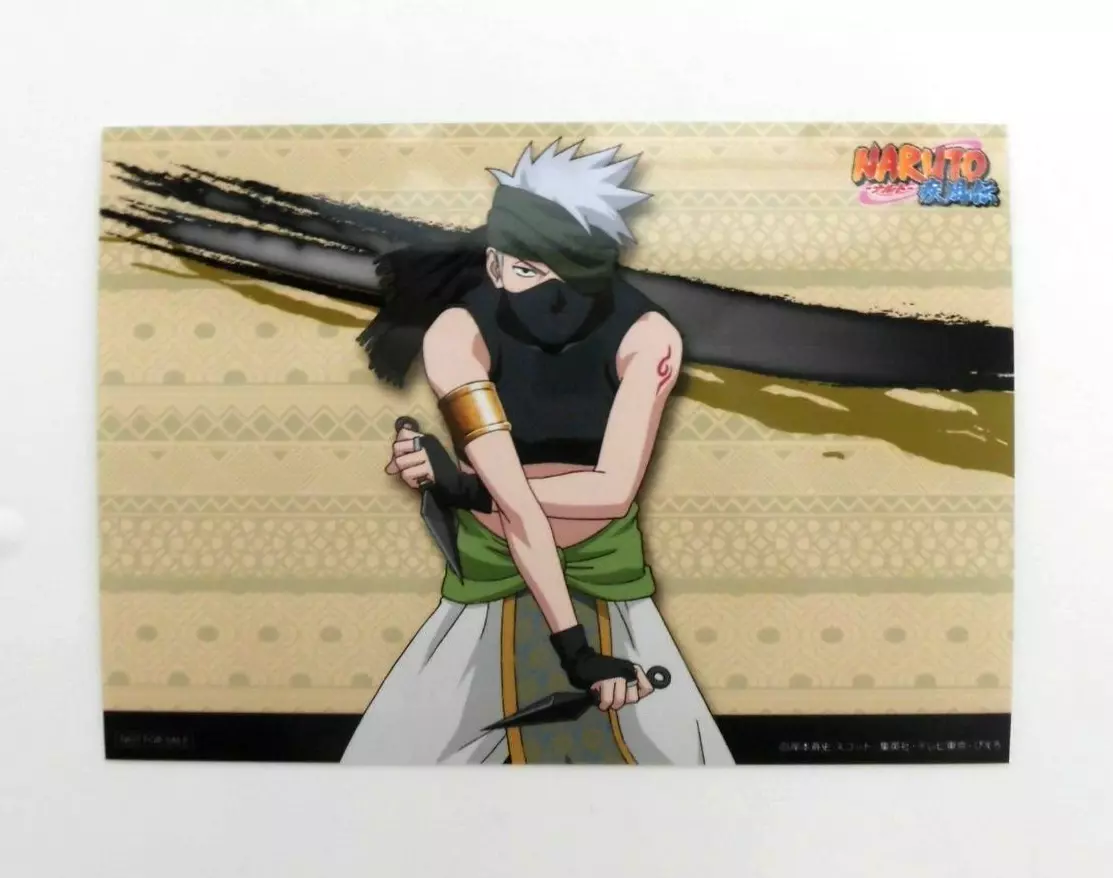 Naruto Photo card Hatake Kakashi Promo A