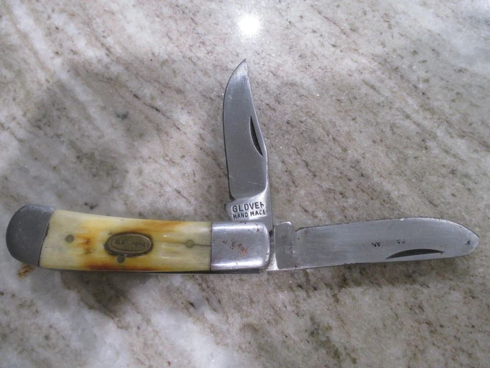 Double Blade Elk Horn 2" Knife by Taylor Cutlery - Image 2 of 4