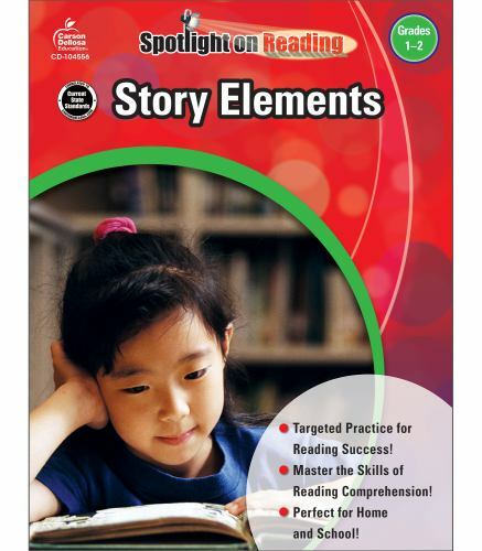 Story Elements, Grades 1 - 2 (Spotlight on Reading) - Paperback - GOOD