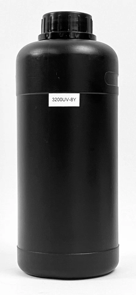 UV DTF Yellow Ink 1000ml Compatible with Inkjet Printers Set of 2 - Image 2 of 4