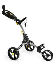 Masters Golf iCart Compact EVO 3 Wheels Push Trolley Black - with brake