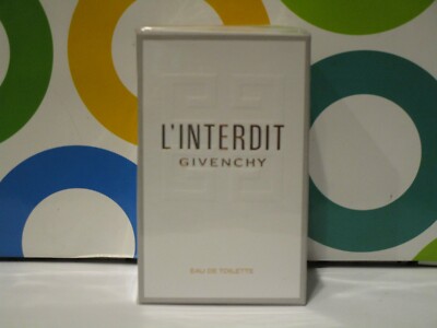 GIVENCHY ~ L'INTERDIT EAU TOILETTE SPRAY ~ 1.7 OZ SEALED / BOXED