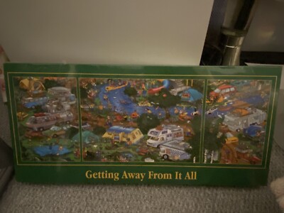 Puzzle ''Weg von allem'' 1 x 1000 & 2 x 500 - 3 Sets Studio NEU