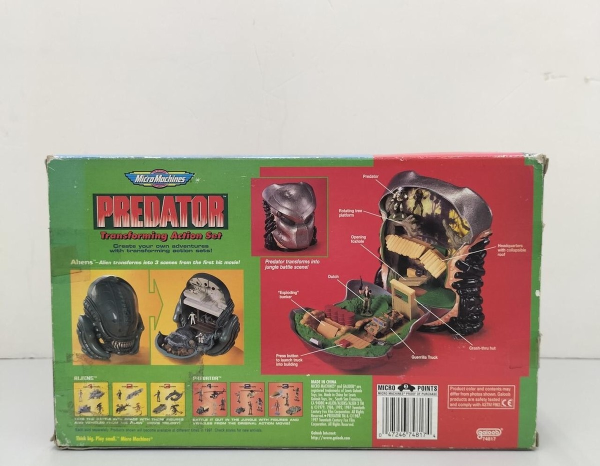 プレデター・トランスフォーミング　アクションセット Micro Machines PREDATOR Transforming Action Set プレデター