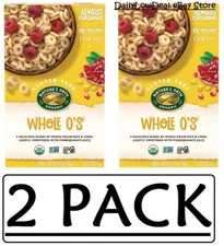 2 PACK - Nature's Path Organic Whole O's Cereal 11.5 oz  (Total 23 oz) FAST SHIP