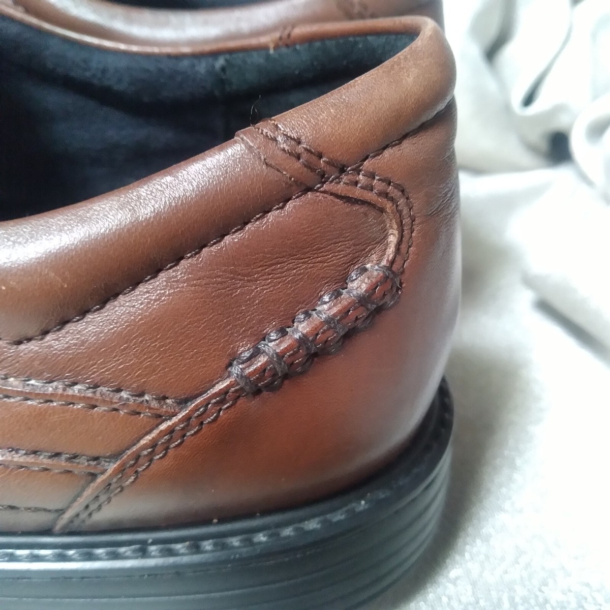 Clarks Mens Brown Leather Lace Up Derby Dress Shoes 10 M‎ US 42.5 EU Clarks Mens Derby Dress Shoes Brown Leather Lace Up Size 11  main image 3