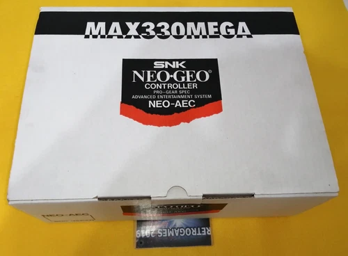 SNK Neo Geo Arcade Stick OLD STYLE BOXED NEO-AEC VERSION NEOGEO AES,CD,MVS