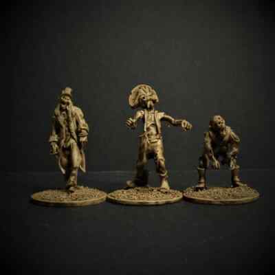 Knucklebones Napoleonic Zombies Set 1 28mm Frostgrave Forbidden Psalm 