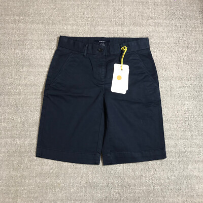 GANT Shorts Womens 2 Blue Chino Pocket Casual Adult