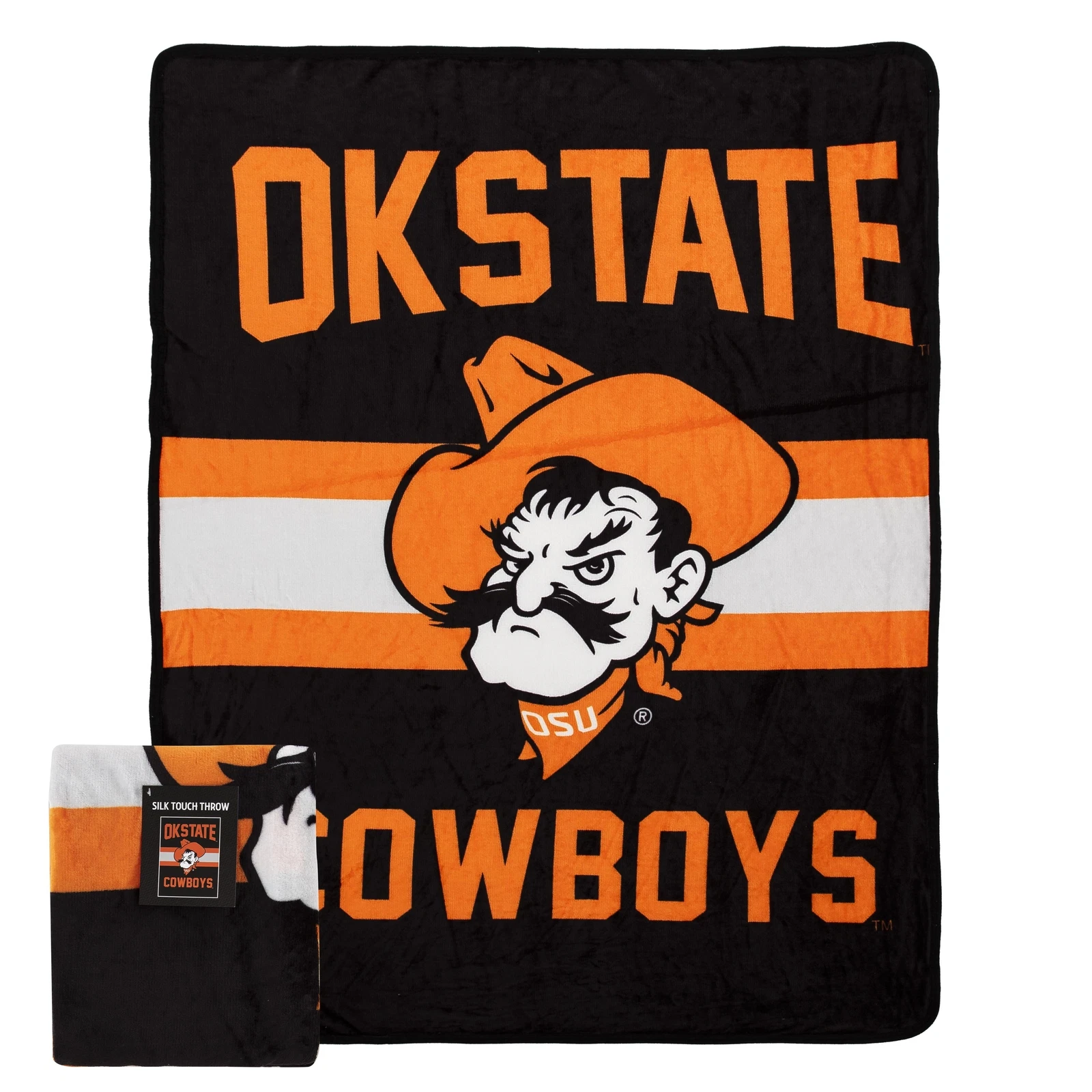 Northwest Oklahoma State Cowboys Singular Silk Touch Throw Blanket