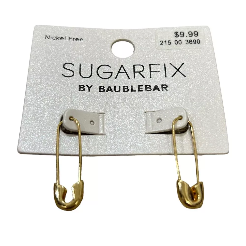 Baublebar safety pin best sale earrings