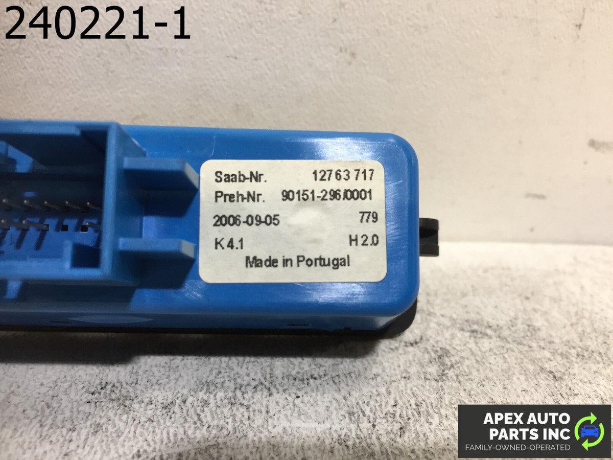 OEM 2007 Saab 9-3 Dash Control Panel Switch 12763717 | eBay