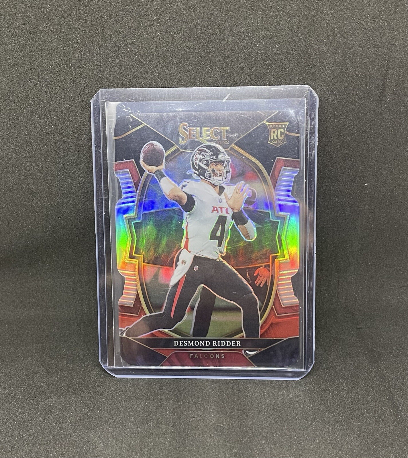2022 Select Desmond Ridder Concourse Silver Prizm Die-Cut  Rookie RC #36 Falcons