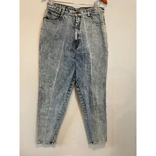 Gitano II Vintage High Waisted Acid Washed Mom Jeans