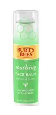 1 Burts Bees Soothing Face Balm Stick For Redness Prone Skin SEALED
