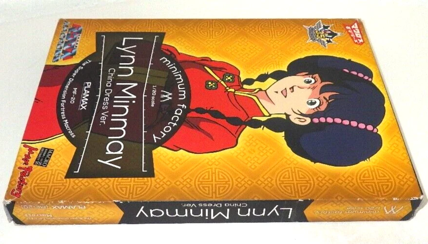 Max Factory PLAMAX MF-20 Lynn Minmay Chinese Dress 1/20 Pre-colored Model Kit JP - Image 4 of 4