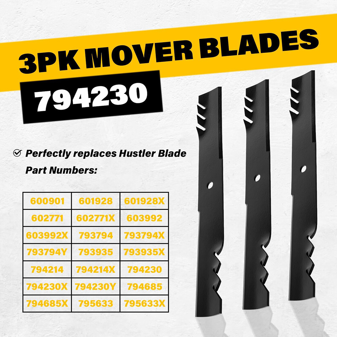 Oregon 96-319 G3 Gator Blades for 60