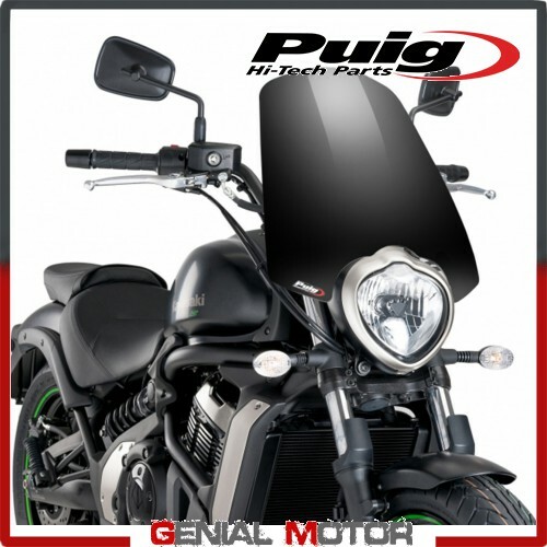 Windschild CAFE STYLE getönt fix montiert für Vulcan S (Bj.15-19