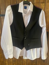 Next Waistcoat Shirt Size 17 Chest 38 Inch Wedding Cruise Party