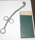 Tonsil Guillotine Surgical Tool Instrument Medical Cutter Safco Box w/ Parts — photo 1