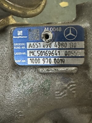 Turbolader Mercedes A6510905180 Bi Turbo 220cdi OM651