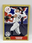 2022 Topps Update 1987 Topps Insert 87TBU-32 AARON JUDGE Yankees Card PWE