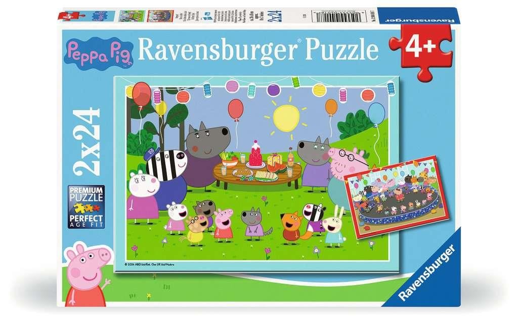 Ravensburger Boys Children's Puzzle 2X24 Pieces - Peppa Pig - Image 3