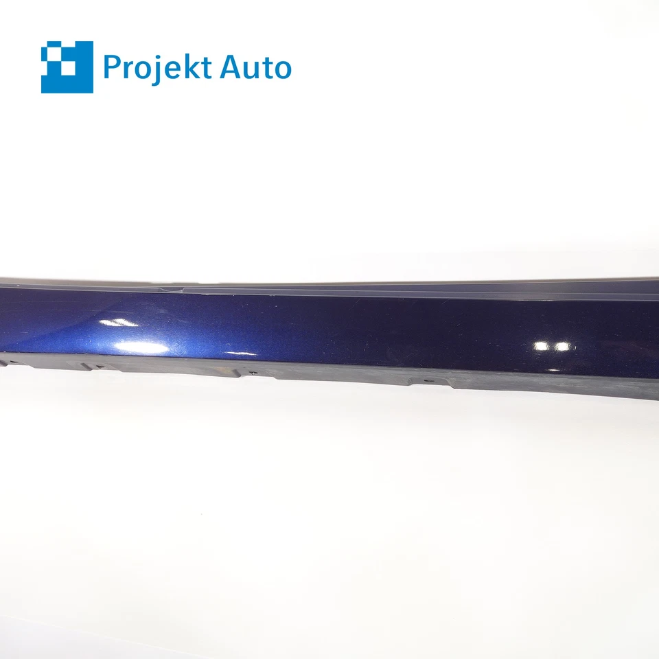 13-19 OEM BMW Right Rocker Panel X10 Tanzanite Blue 640i 650i Gran Coupe F06 - Image 3 of 4