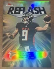 2025 Topps Finest Football Black Refractor Michael Penix Jr. #RF-1