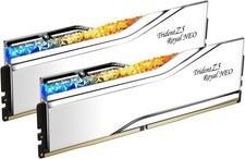 G.SKILL Trident Z5 Royal Neo 32GB 2x16GB DDR5 6400 CL30 AMD EXPO RAM Silver