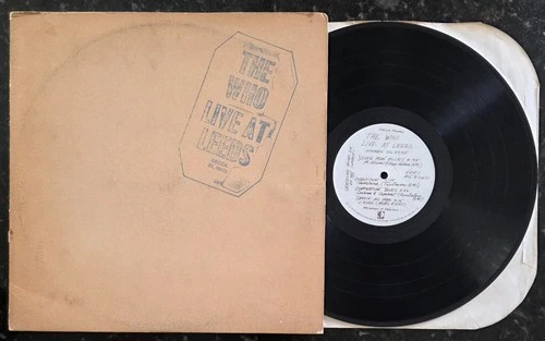 THE WHO Live At Leeds 1970 Decca MG712421 Inserts Vinyl LP Vintage Record VG