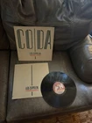Led Zeppelin Coda 1st US Press 1982 Swan Song EX/SVG Robert Plant Jimmy Page