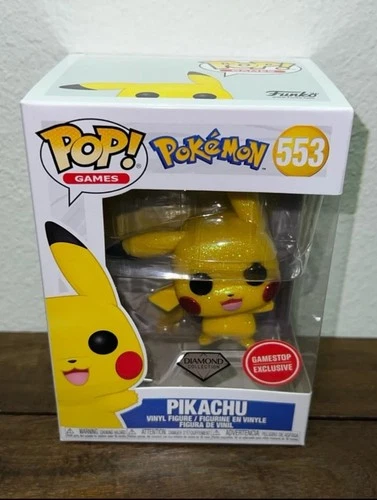 Funko POP! Pokemon Pikachu Diamond GameStop Exclusive Vinyl Figure