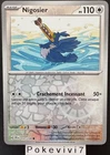 Carte Pokemon NIGOSIER 137/159 REVERSE EV9 Aventures Ensemble JTG FR NEUF