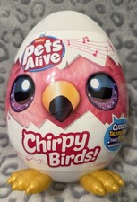 Zuru Pets Alive - Chirpy Birds - Repeats What You Say- New - Sealed Egg Box HTF
