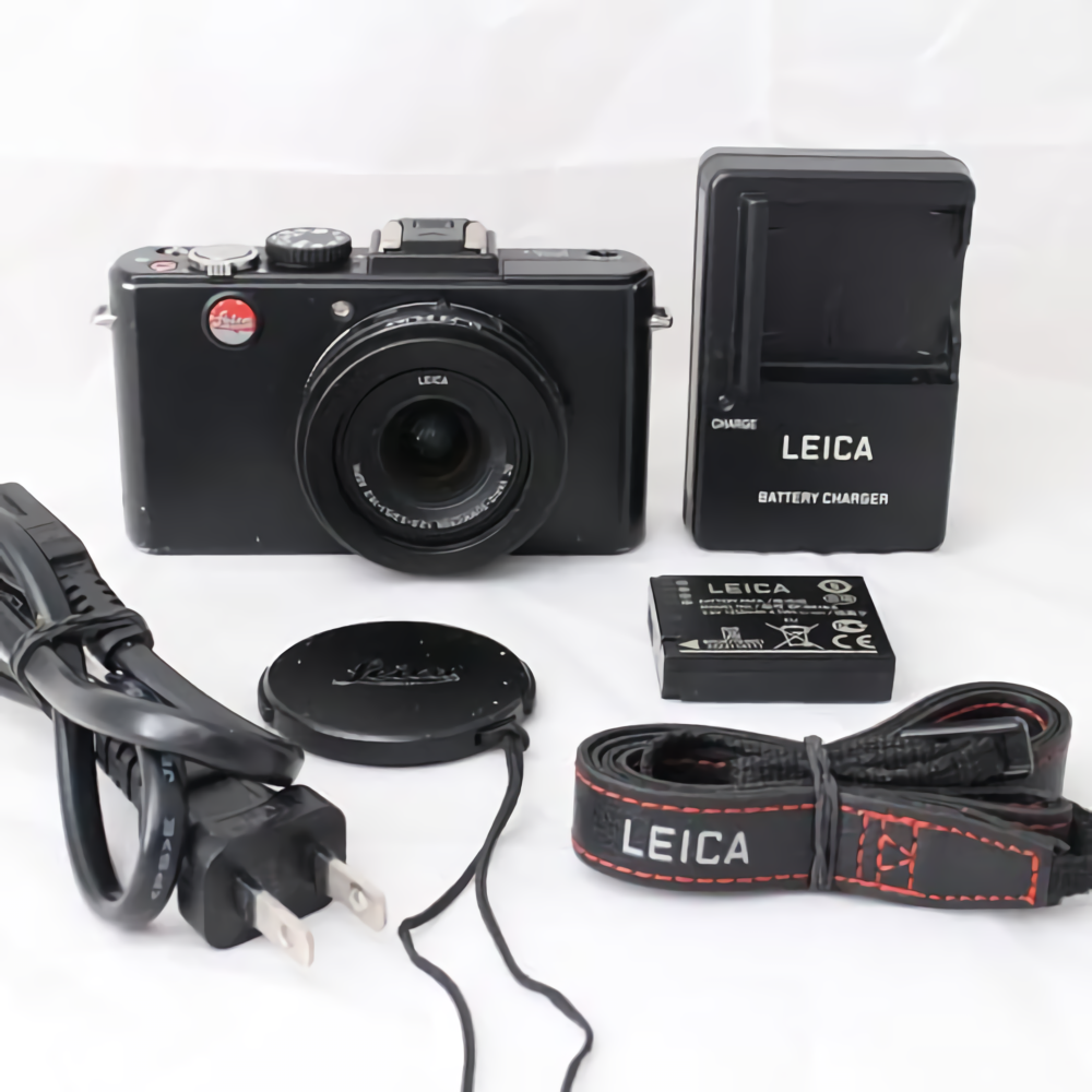 Leica D-LUX 5 Black 10.1MP Compact Digital Camera Used From Japan