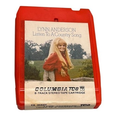 Vintage Lynn Anderson 8-Track Listen To A Country Song Album Columbia Country