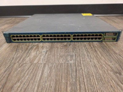 Cisco Catalyst 3550 Series 48 Port Gigabit Switch WS-C3550-48-SMI ^^^
