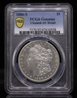 1886-S Morgan Dollar PCGS AU Detail-Cleaned