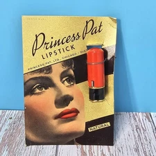1920s Princess Pat Lipstic NOS on Card